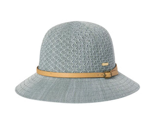 Women's Short Brim Hat - Cassie (Teal)