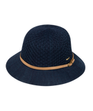 Women's Short Brim Hat - Cassie (Indigo)