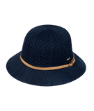 Women's Short Brim Hat - Cassie (Indigo)