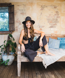 Women's Safari Hat - Josie (Char Marle)