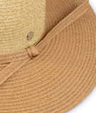 Women's Wide Brim Hat - Santa Cruz (Two Tone Natural)