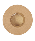 Women's Wide Brim Hat - Santa Cruz (Two Tone Natural)