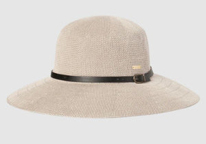 Women's Wide Brim Hat - Leslie (Taupe)