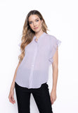 Blouse - Ruffle Front