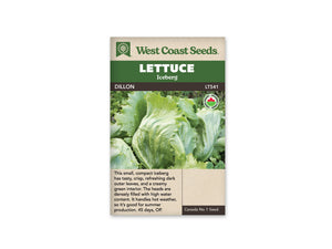 Lettuce - Dillon Iceberg Organic (Seeds)