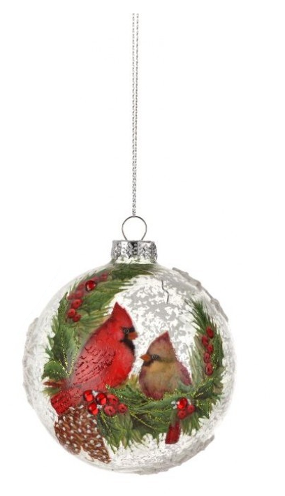 Ornament - Cardinal Ball