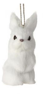 Ornament - White Winter Rabbit