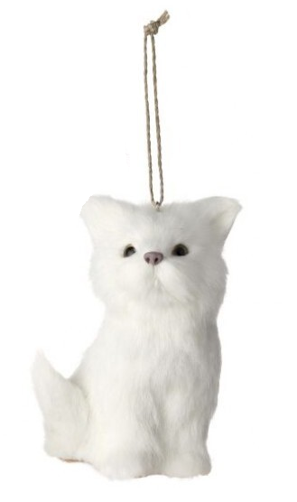 Ornament - White Kitten