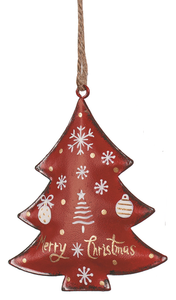 Ornament - Tin Tree