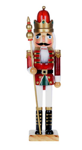 Nutcracker - Holding Gold Staff