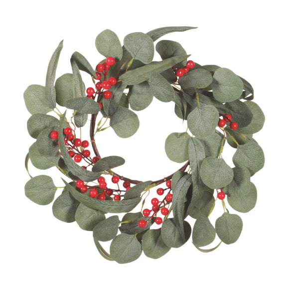 Wreath - Eucalyptus and Berries