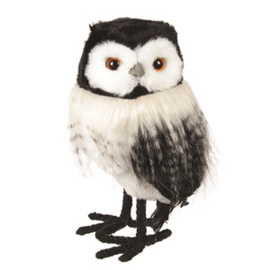 Owl Decor - Black and White Standing