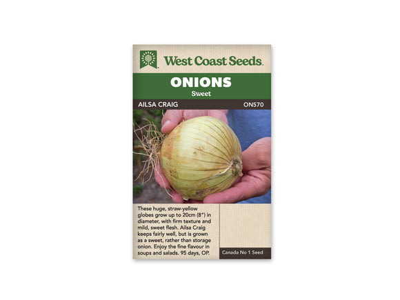 Onions - Ailsa Craig (Seeds)
