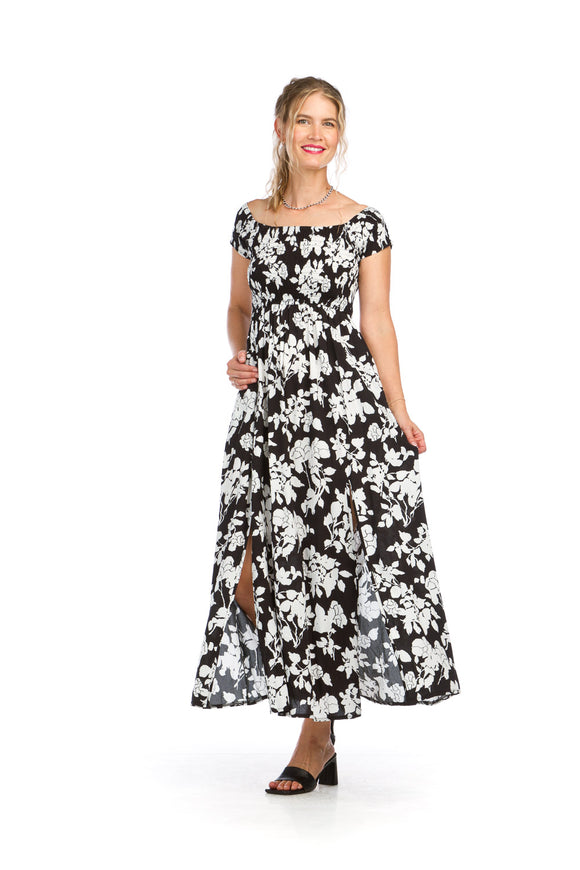 Maxi Dress - Floral Smocked