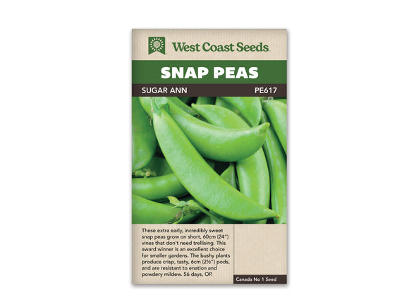Pea - Sugar Ann (Seeds)