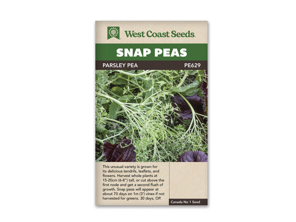 Snap Peas - Parsley Pea (Seeds)