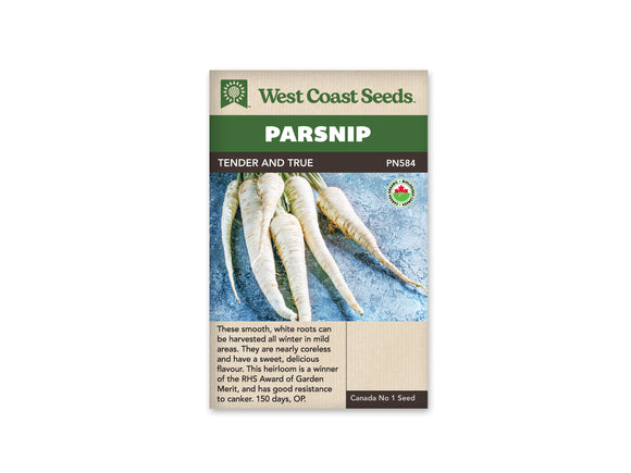 Parsnips - Tender and True Organic (Seeds)