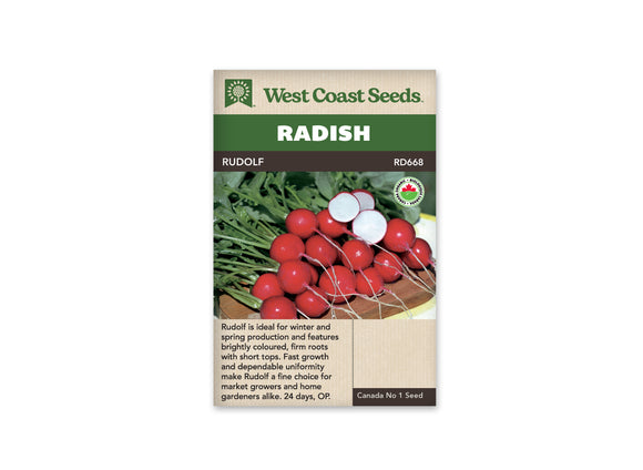 Radish - Rudolph Organic (Seeds)