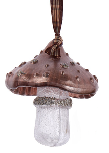 Ornament - Mushroom (Brown and White)