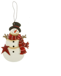 Ornament - Snowman with Top Hat