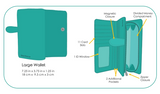 Wallet - Red Wild Bird Forest