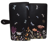 Wallet - Dragonfly Meadow Black