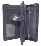 Wallet - Garden Birds Grey
