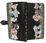 Wallet - Puppy Love Black