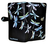 Wallet - Dragonflies Black