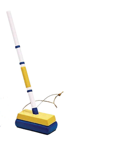 Ornament - Curling Broom (Yellow)