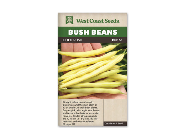 Bean - Gold Rush Yellow Wax (Seeds)