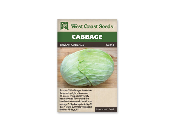 Cabbage - Taiwan (Seeds)