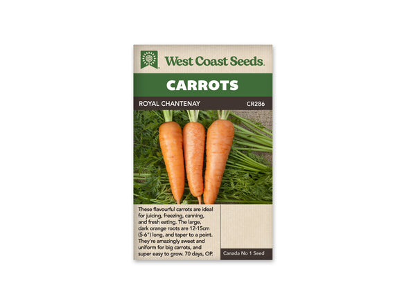 Carrots - Royal Chantenay (Seeds)