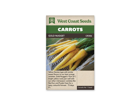 Carrots - Gold Nugget F1 (Seeds)