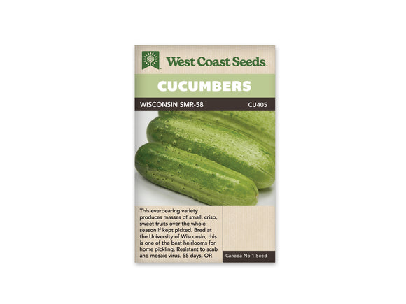 Cucumber - Wisconsin SMR-58 (Seeds)