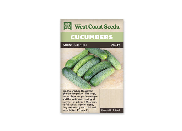 Cucumber - Artist Gherkin (Seeds)