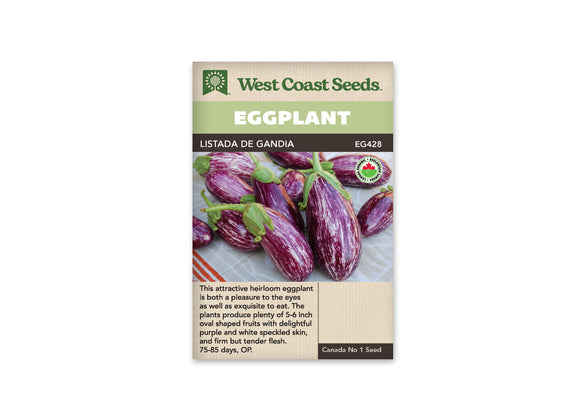 Eggplant - Listada de Gandia Organic (Seeds)