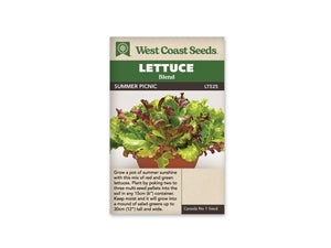 Lettuce Blends - Summer Picnic Pelleted (Seeds)