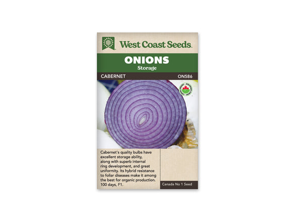 Onions - Cabernet Organic (Seeds)
