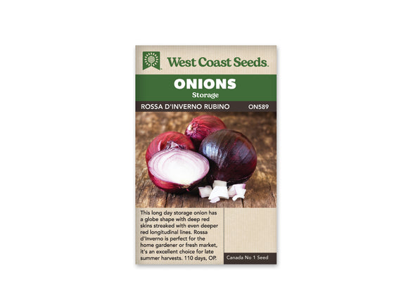 Onions - Rossa D'Inverno Rubino (Seeds)
