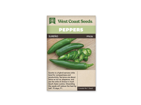 Pepper - Serrano (Seeds)