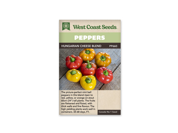 Peppers - Hungarian Cheese Blend (Seeds)