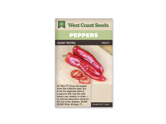 Peppers - Giant Ristra (Seeds)