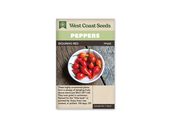 Pepper - Biquinho Red (Seeds)