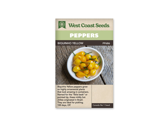 Pepper - Biquinho Yellow (Seeds)