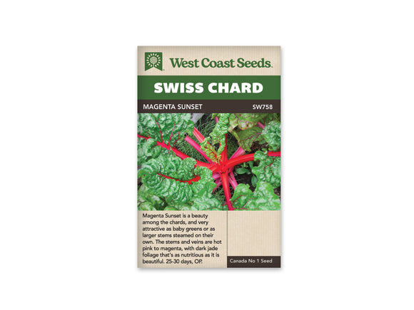 Swiss Chard - Magenta Sunset (Seeds)