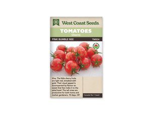 Tomatoes - Pink Bumble Bee Organic (Seeds)