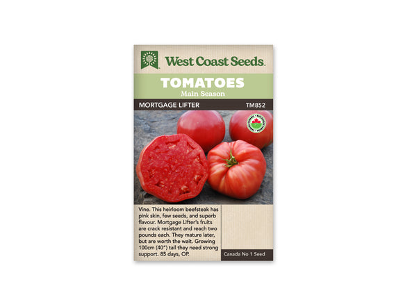 Tomato - Mortgage Lifter Organic (Seeds)