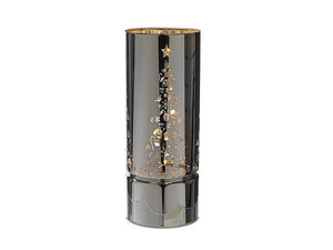 Cylinder - LED Tree (Silver)