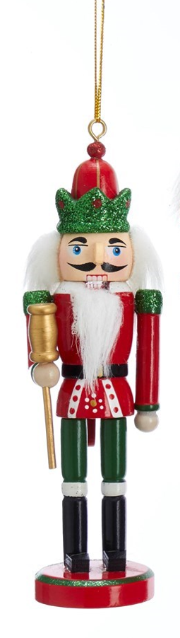 Ornament - Nutcracker with Green Sparkle Hat